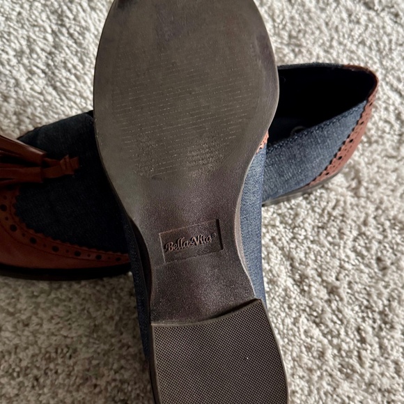 Bella Vita blue jean tassel shoe - Picture 4 of 5